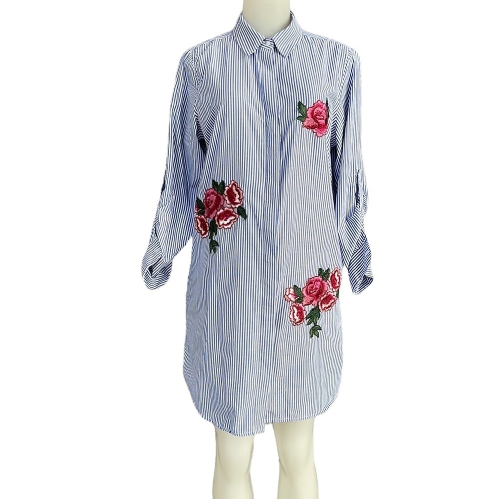Style House Strip Dress Size M